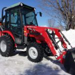 Massey Ferguson 1700E with rigid cabin