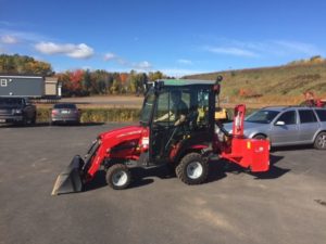 massey ferguson GC with cabin