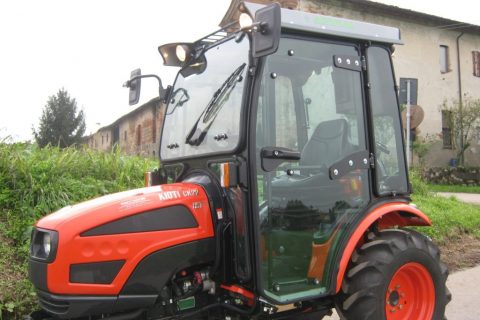 cabine pour tracteur Kioti